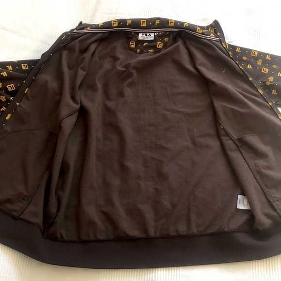 FILA x Urban Outfitters Monogram Coaches Jacket Size Medium - Picture 6 of 12